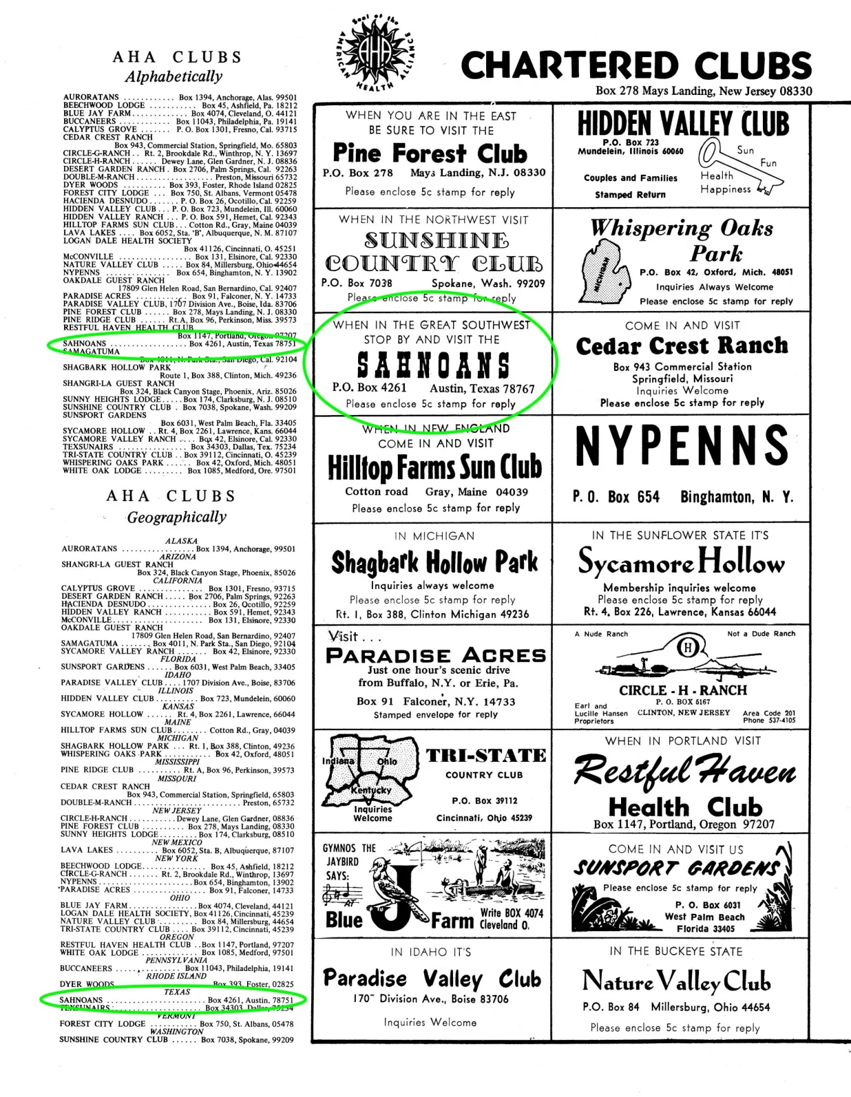 American Sunbather October 1967 Page 46